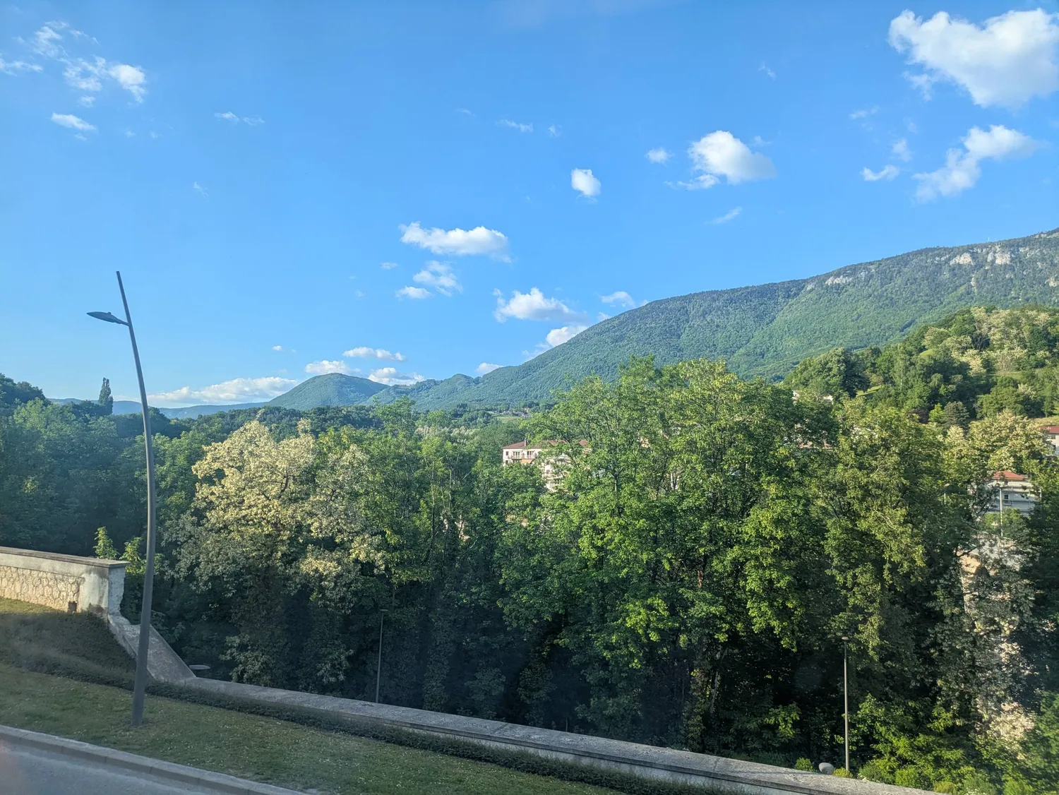 Bigger mountains near Geneva