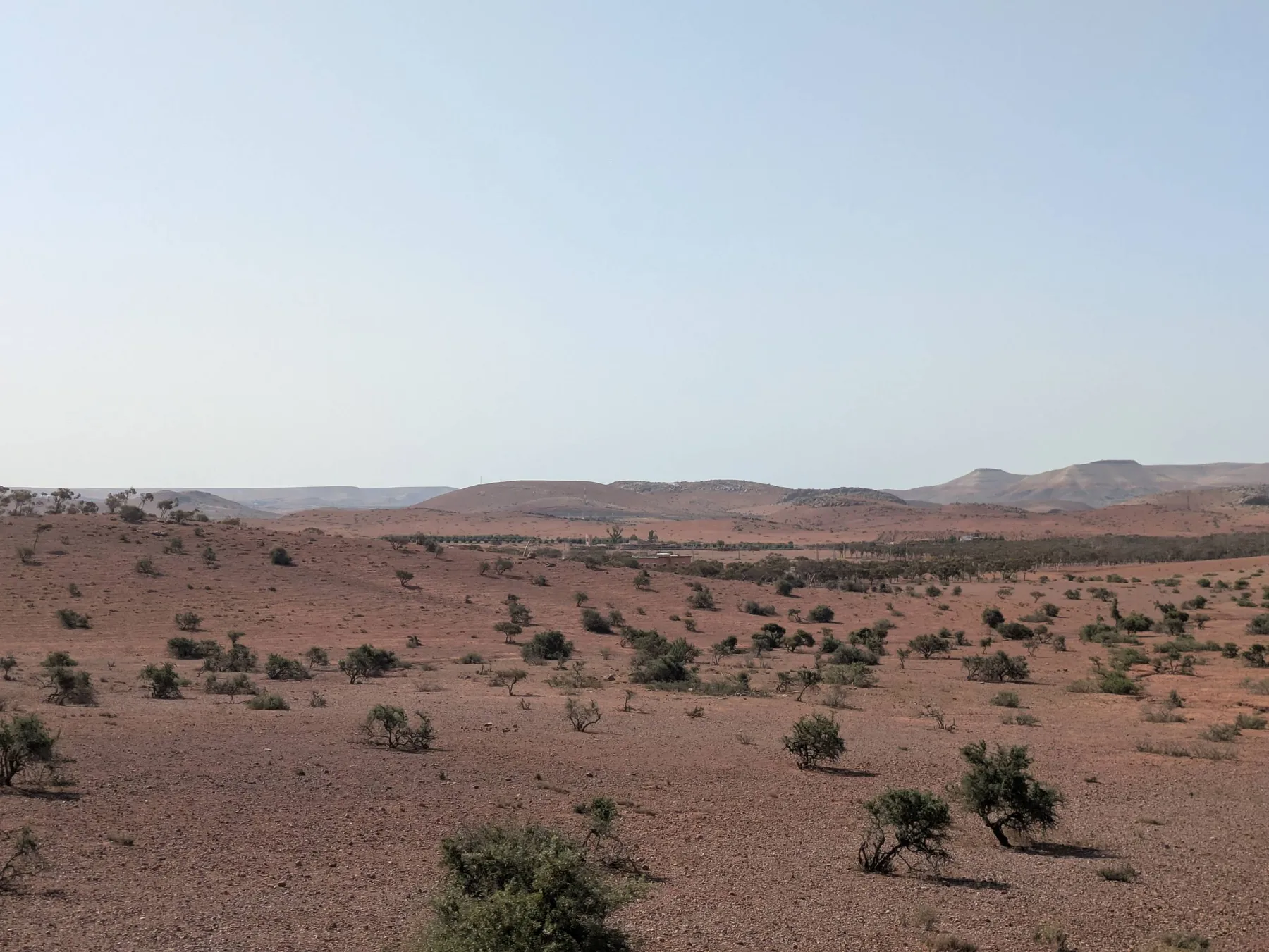 The views from the train