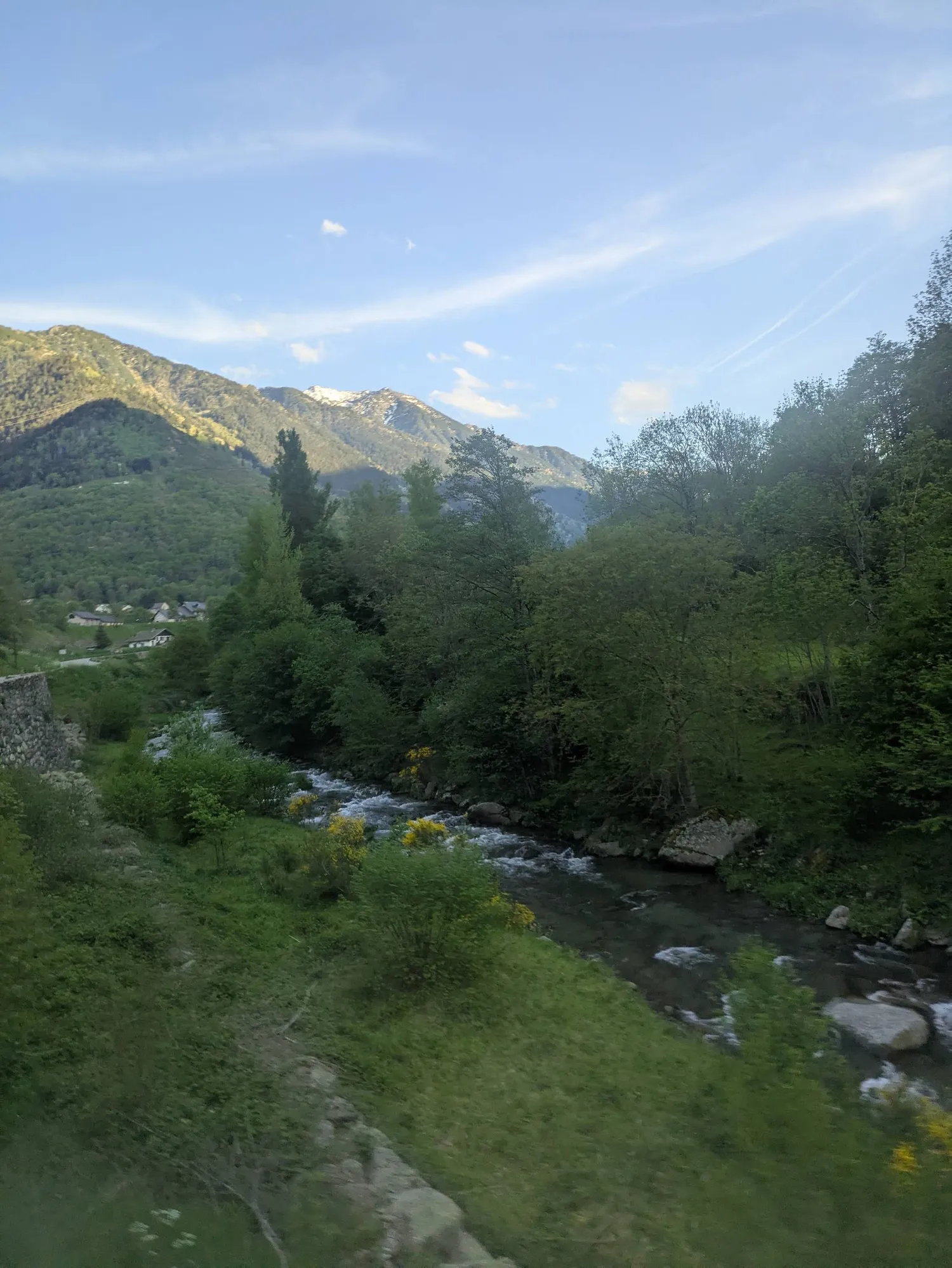 Landscape in the Pyrenees