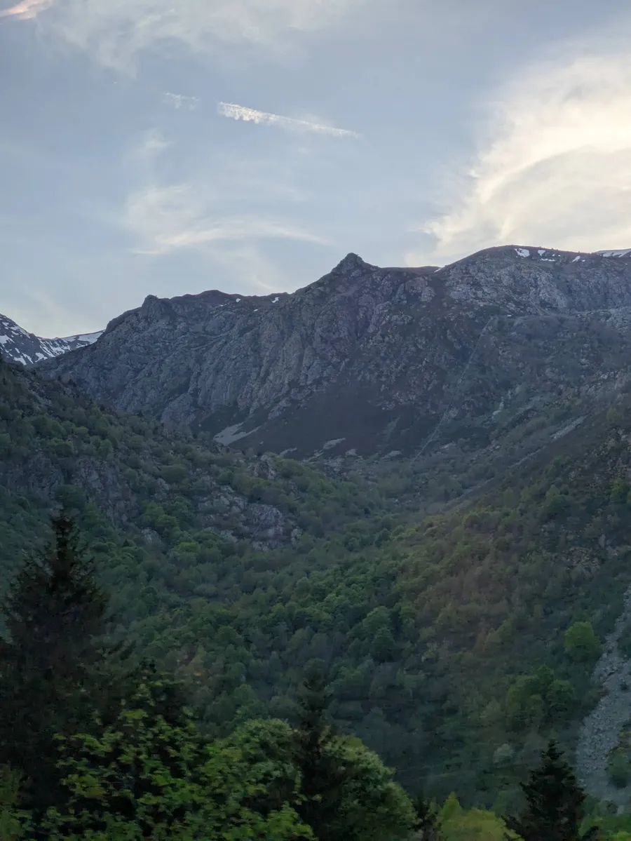 Landscape in the Pyrenees