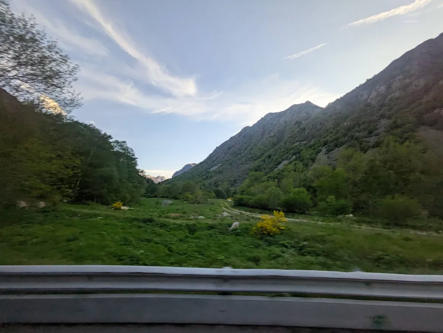Landscape in the Pyrenees