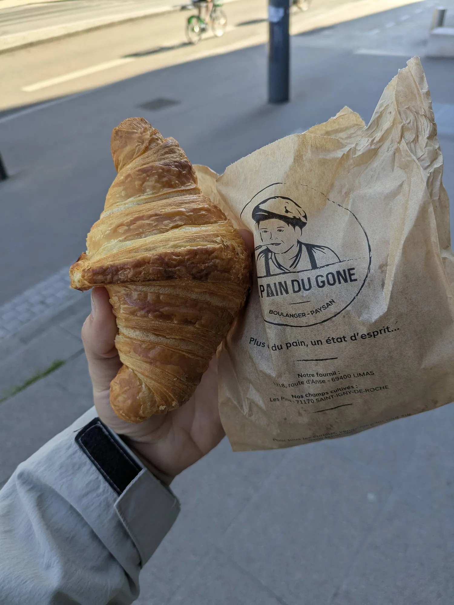 A croissant